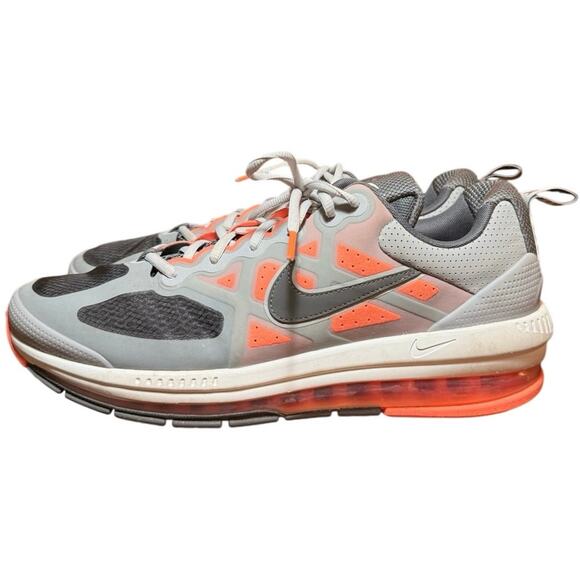 Nike Air Max Genome Light Smoke Grey Bright Mango CW1648-004 Men\'s Shoes Size 13